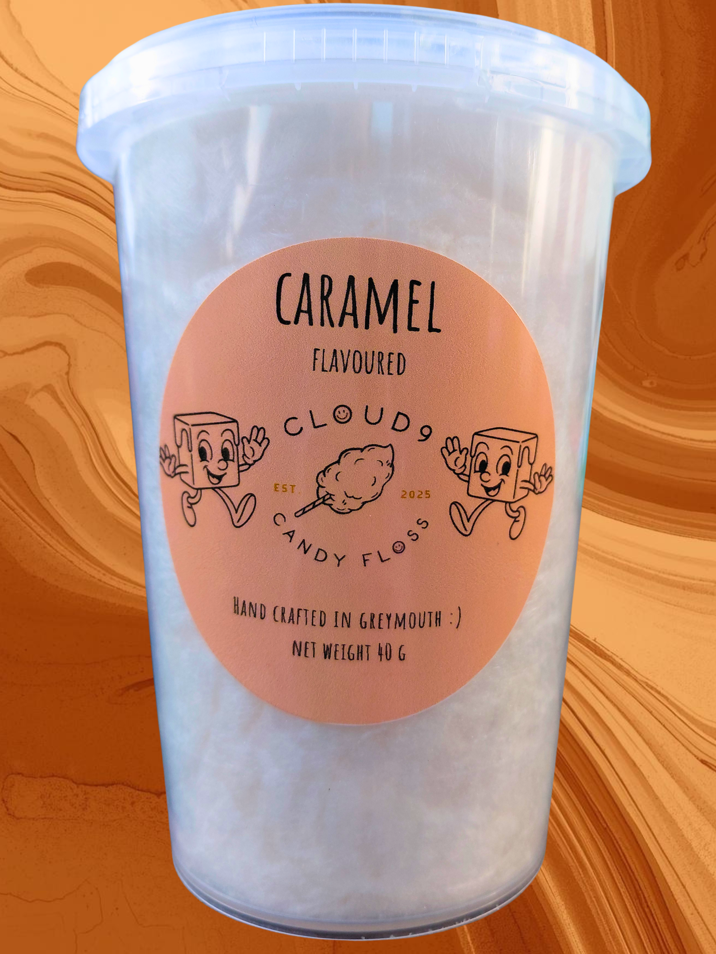 Caramel Flavoured Candy Floss