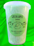 Green Apple Flavoured Candy Floss