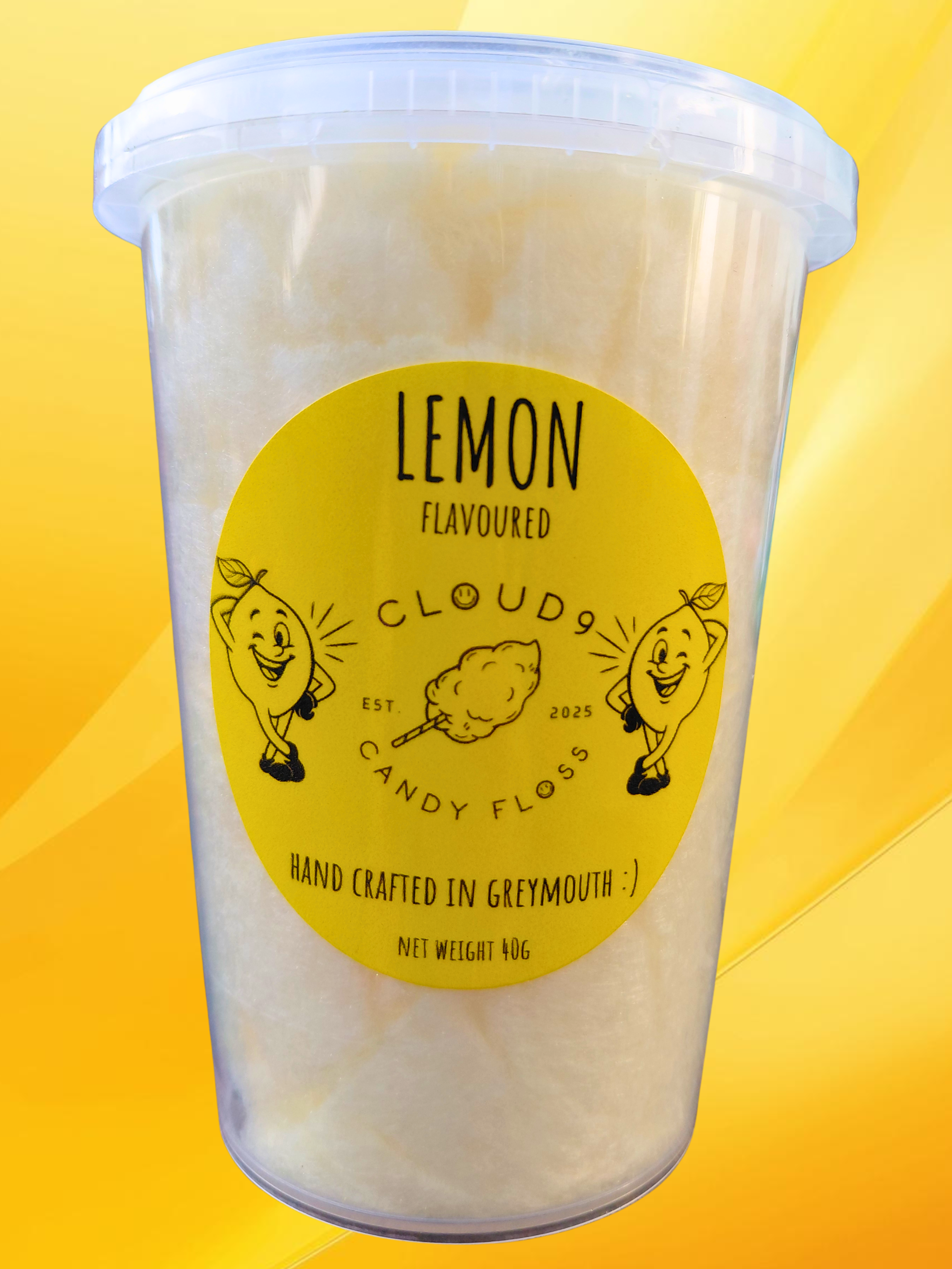 Lemon Flavoured Candy Floss