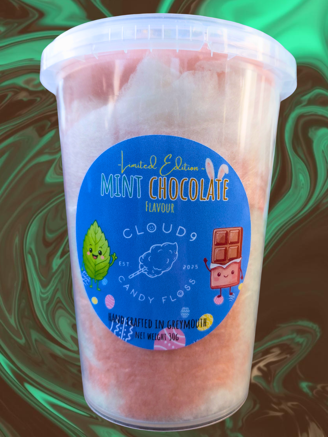 Mint Chocolate Flavoured Candy Floss (Limited Edition)
